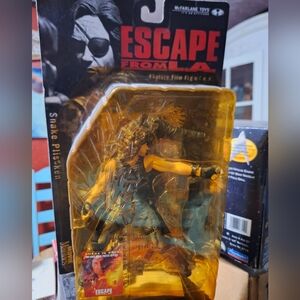Movie Maniacs 3 Escape From L.A. Snake Plissken Figure, McFarlane Toys 2000